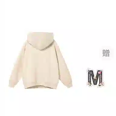 棉购 春秋连帽潮流宽松韩版上衣学生口袋带帽套头休闲加绒外套卫衣 男女同款