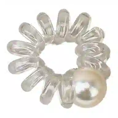 希铃 透明款高弹力电话圈 树脂 发圈/头绳 女款