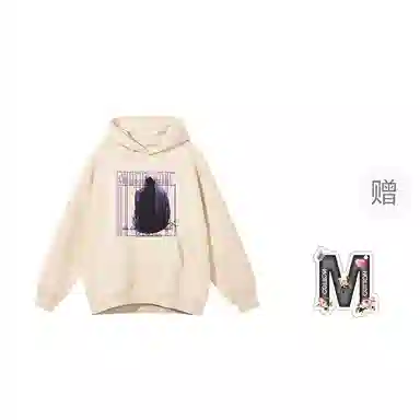 棉购 春秋连帽潮流宽松韩版上衣学生口袋带帽套头休闲加绒外套卫衣 男女同款