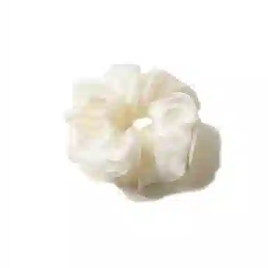 【超仙纯色网纱】 攸委 高级感精致大肠圈气质女孩扎头发简约温柔 绢纱 发圈百搭日常女生丸子头头饰 女款