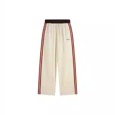 Atry Velvet Contrast Tape Pants