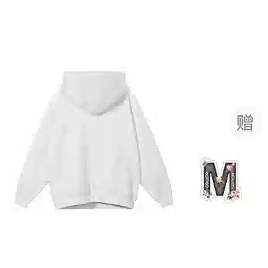 棉购 美式复古连帽宽松连帽春秋上衣街头学院风原创百搭基础款潮流时尚加绒保暖卫衣男 女款