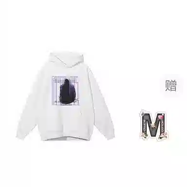 棉购 春秋连帽潮流宽松韩版上衣学生口袋带帽套头休闲加绒外套卫衣 男女同款
