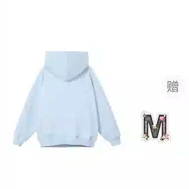 棉购 美式潮流时尚小猫连帽上衣宽松重磅春秋学院风舒适原创卫衣 男女同款