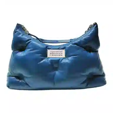 Maison Margiela Numeric Badge Shoulder Bag Blue