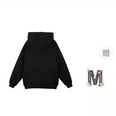 棉购 春秋连帽潮流宽松韩版上衣学生口袋带帽套头休闲加绒外套卫衣 男女同款