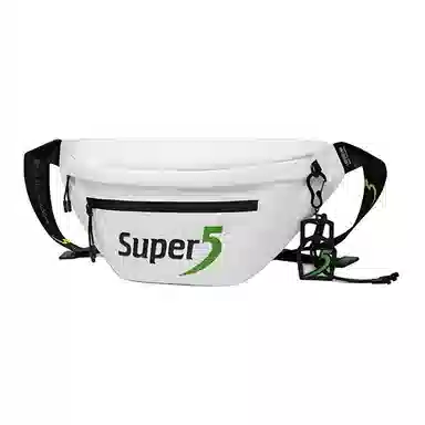 北极猎人 韩系小众休闲时尚潮流简约出行高颜值通勤 皮膜 腰包 常规 男女同款情侣款 多色