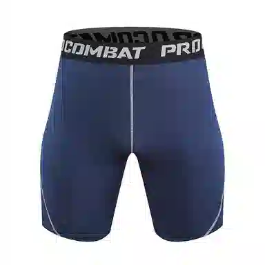 左岸 紧身男夏季轻薄透气弹力速干裤男学生篮球五分打底裤休闲跑步田径训练裤健身裤子薄款修身显瘦运动短裤 男款