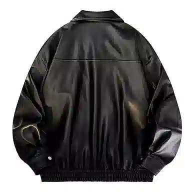PAL ONGACO PU Leather Jacket