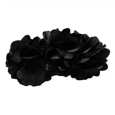 蒙妮 森系花朵香蕉夹 亚克力 发夹 女款