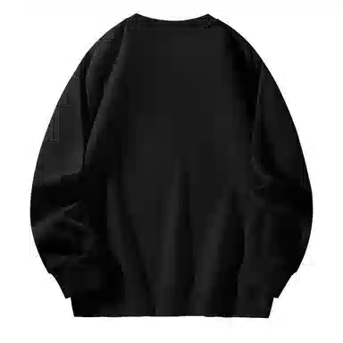 棉致 渐变山脉简约纯色复古休闲柔软抗皱舒适基础百搭美式街头宽松落肩套头圆领卫衣 男女同款