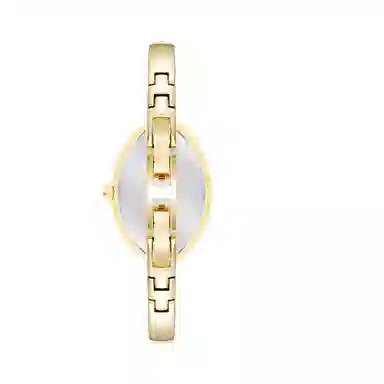 安妮克莱因 腕表 石英机芯 合金表带 贝母色表盘 女表 小众时尚日常通勤防水