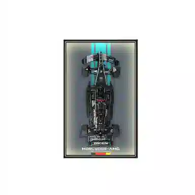 LIGHT YOUR BRICKS Lamborghini Ferrari Wall Display Panel