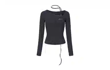 APEA Striped Knit Top