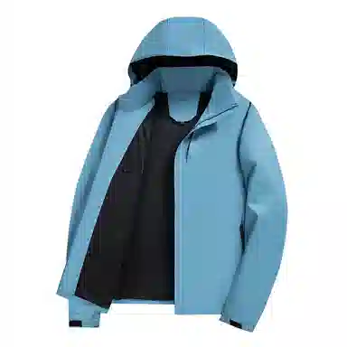 秋季纯色宽松爸爸装上衣  都市生活/旅游/通勤商务/休闲生活冲锋衣 男款