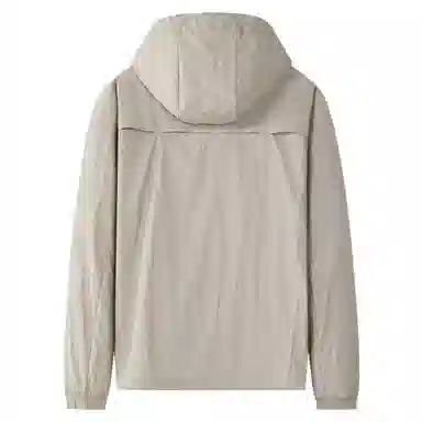 与狼共舞 速干抗皱时尚连帽舒适透气户外防水防紫外线轻薄防晒服 男款