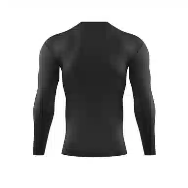 左岸 夏季薄款时尚紧身长袖衫运动速干衣篮球足球跑步训练休闲打底衫健身房百搭上衣修身中腰显瘦健身衣 男款