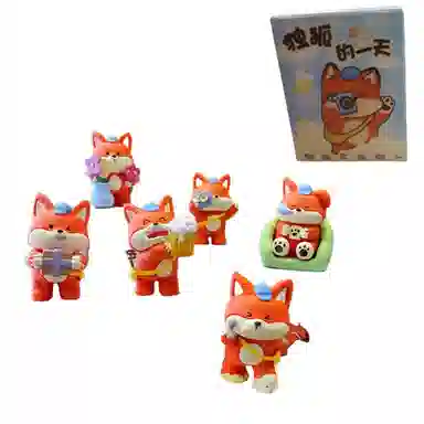 咕轹 独狐的一天 盲盒类