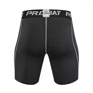 左岸 紧身男夏季轻薄透气弹力速干裤男学生篮球五分打底裤休闲跑步田径训练裤健身裤子薄款修身显瘦运动短裤 男款