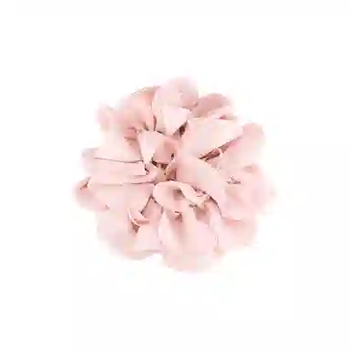 芒果饰品 超仙夏日多层花瓣大肠头绳发饰头花 布艺 发圈 女款