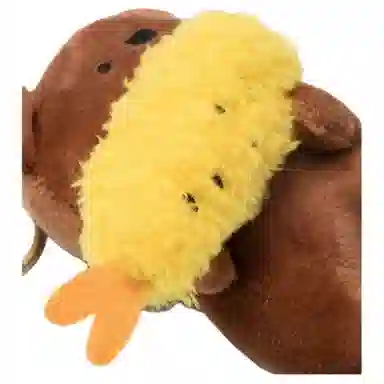 Craftsmanship Workshop Teddy Bear Keychain Brown/Yellow