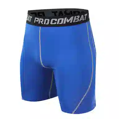 左岸 紧身男夏季轻薄透气弹力速干裤男学生篮球五分打底裤休闲跑步田径训练裤健身裤子薄款修身显瘦运动短裤 男款