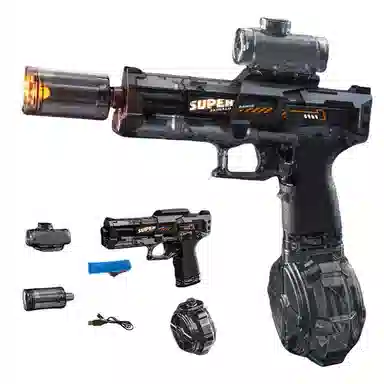 猴大使 火光小冰鼠电动 水枪