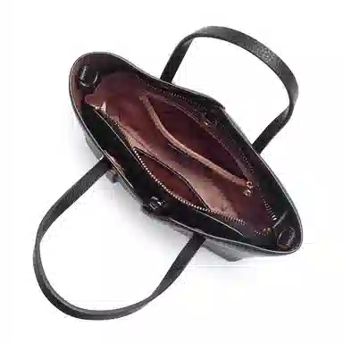 都宝路 精致简约大容量 合成革 水桶包斜挎包 中号 女款 杏色/粉色/米白/黑色