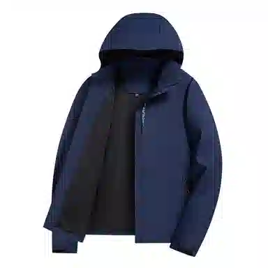 秋季纯色宽松爸爸装上衣  都市生活/旅游/通勤商务/休闲生活冲锋衣 男款