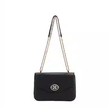 都宝路 质感百搭轻便日常通勤约会出行简约菱格链条 牛皮拼合成革 单肩斜挎包 女款 多色