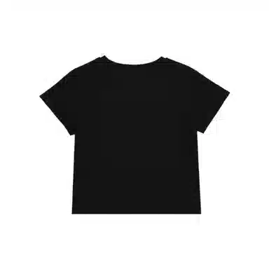 THE MUSEUM VISITOR CROP HEART SPRAYED T