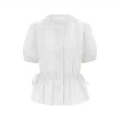 THREE French Court Style Ruffle Collar Shirt