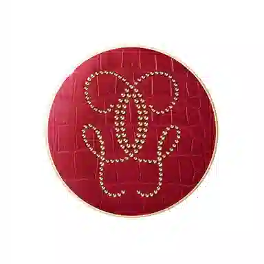 娇兰 绛红鳄纹气垫壳 便携