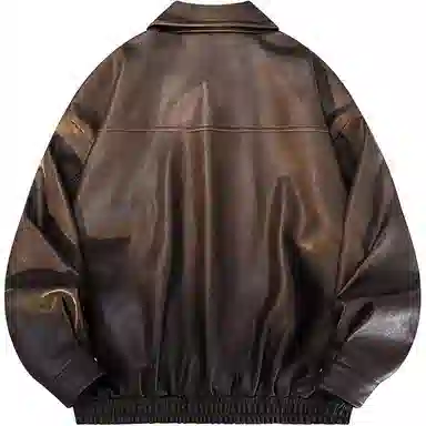 PAL ONGACO PU Leather Jacket