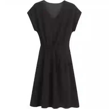 沐晓欣 百搭潮流时尚舒适短袖连衣裙 女款