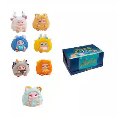 Babanini Shan Hai Yi Shou Plush Keychain Blind Box