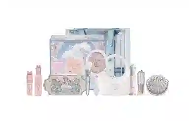 花知晓 柔焦遮瑕礼盒彩妆套装 易上色自然 十一件套