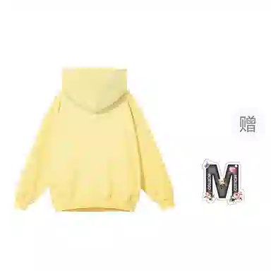 棉购 加绒加厚百搭潮流印花美式学生卫衣 女款