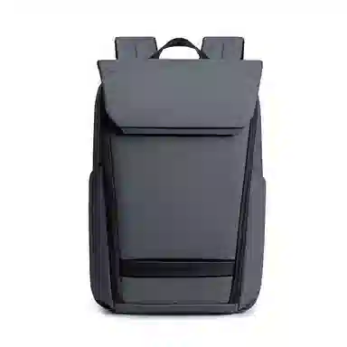 北极猎人 复古高级感通勤商务气质百搭 涤纶 双肩包 常规 男款 黑色