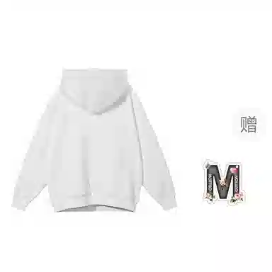 棉购 加绒加厚百搭潮流印花美式学生卫衣 女款