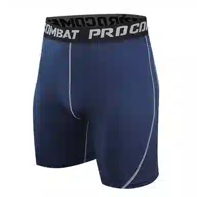 左岸 紧身男夏季轻薄透气弹力速干裤男学生篮球五分打底裤休闲跑步田径训练裤健身裤子薄款修身显瘦运动短裤 男款