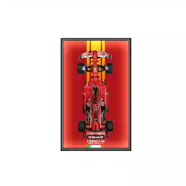 LIGHT YOUR BRICKS Lamborghini Ferrari Wall Display Panel