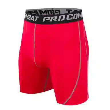 左岸 紧身男夏季轻薄透气弹力速干裤男学生篮球五分打底裤休闲跑步田径训练裤健身裤子薄款修身显瘦运动短裤 男款