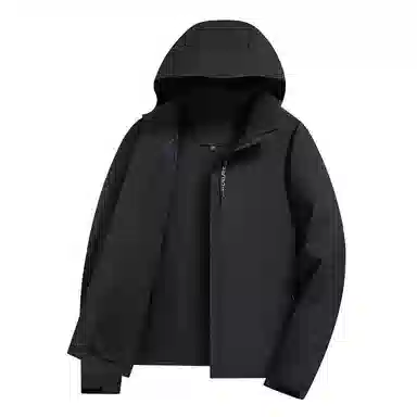 秋季纯色宽松爸爸装上衣  都市生活/旅游/通勤商务/休闲生活冲锋衣 男款