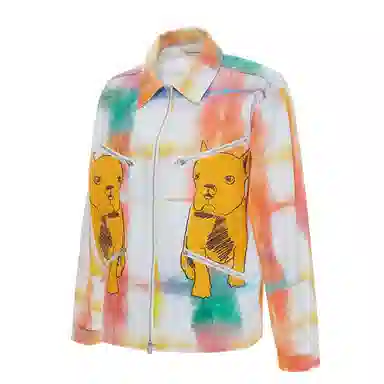 THE MUSEUM VISITOR GERMAN BULLDOG WORK