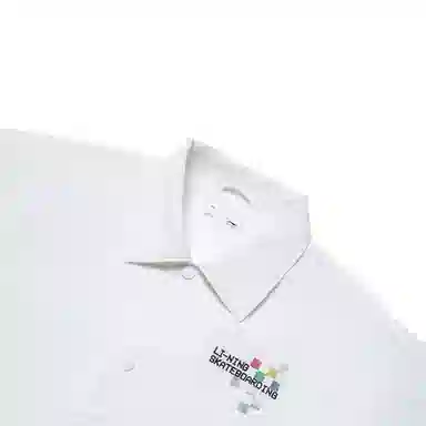 李宁 宽松休闲夹克外套 男款 白色