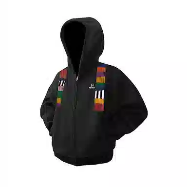 PISYPOX Boxy Fit Zip Hoodie