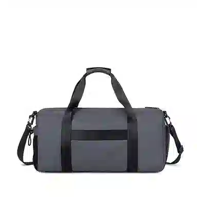 北极猎人 日常通勤健身多功能潮流独立鞋仓干湿分离旅行大容量简约时尚学生出游高颜值防水 涤纶 健身包斜挎包旅行包 男女同款情侣款 多色