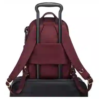 TUMI Voyageur Celina Burgundy Backpack