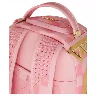 SPRAYGROUND Gold Shark Mouth Backpack